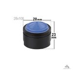 Aérateur design M28x100, compatible baignoires