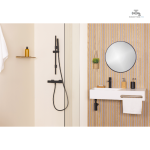 Barre de douche ergonomique pour un usage quotidien