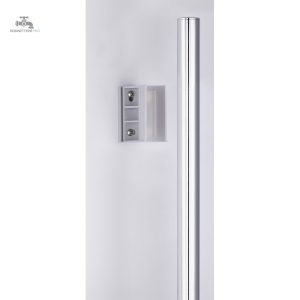 Barre de douche en acier inoxydable pour durabilité