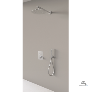 Design minimaliste de barre de douche encastrable