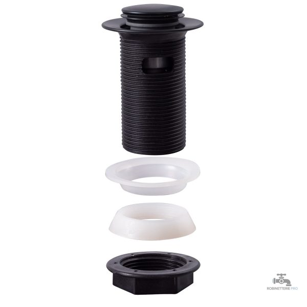 Siphon et bonde lavabo clic clac