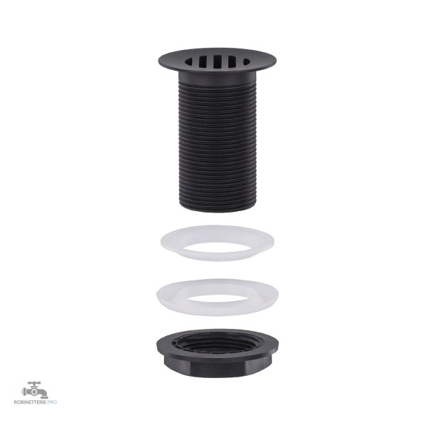 Siphon à bonde lavabo pour drainage