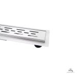 Caniveau de douche minimaliste pour espace réduit