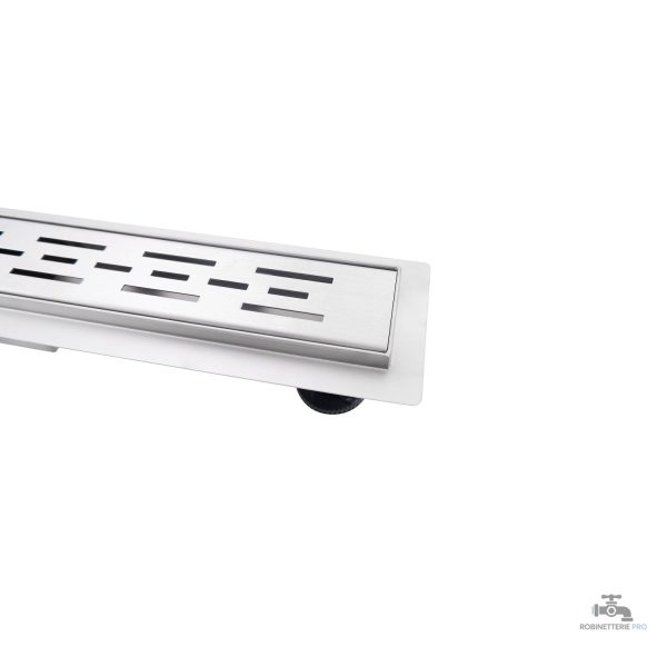 Caniveau de douche minimaliste pour espace réduit