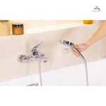 Colonne de douche encastrable thermostatique chromée - vue 22