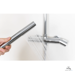 Colonne de douche encastrable thermostatique chromée - vue 43