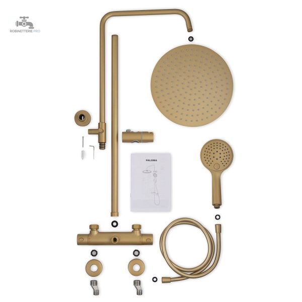 PALOMA XXL, une colonne de douche spacieuse et fonctionnelle