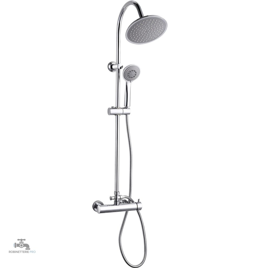 Colonne de douche chromée