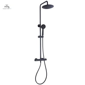 Colonne de douche noire DERVENN