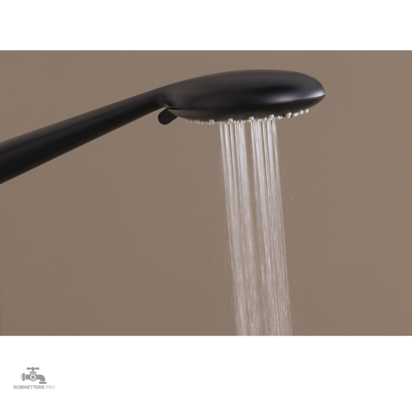 Douche noire pour un look sophistiqué