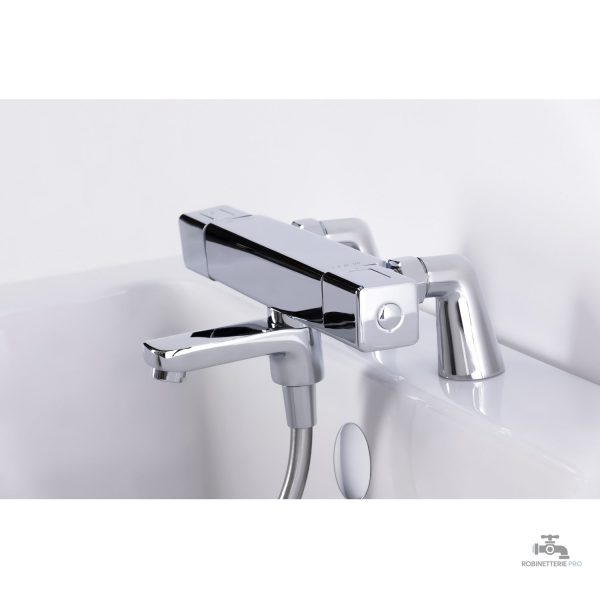 Colonnettes pour baignoire, installation simplifiée