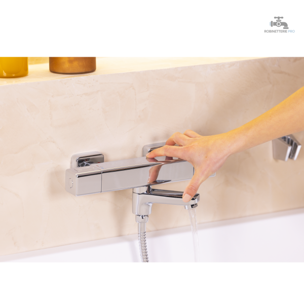 Mitigeur baignoire CUARTO, chaleur contrôlée