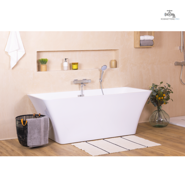 Mitigeur thermostatique CUARTO pour baignoire - vue 3