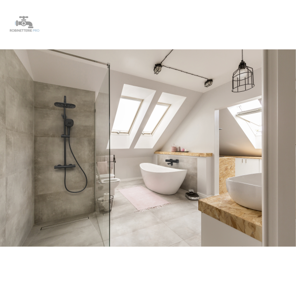 CUARTO : mitigeur baignoire au style contemporain