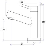 Robinet lave-mains CYLINDER, solution efficace pour espaces réduits