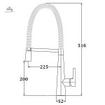 Robinet évier avec fonction douchette pratique