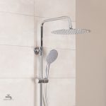 Douche de tête plate 300, design épuré et fonctionnel
