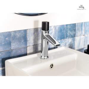 Mitigeur de lavabo ENJA avec finition chromée brillante