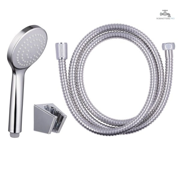 ensemble-douche-pola-douchette-flexible-support-1 Ensemble de douche POLA avec support mural
