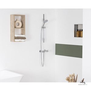 Mélangeur élégant pour salle de bain contemporaine