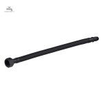 Flexible de douche F3/8 M10X100 en nylon tressé noir