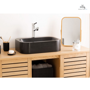 Mitigeur GARZA pour lavabo, finition brillante