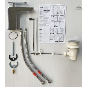 Robinet KEJMANE pour lavabo, finition moderne et fonctionnelle