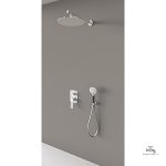 Kit douche encastrable mécanique chromée - vue 2