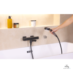 Kit colonne de douche encastrable noire - vue 21