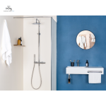 Colonne de douche design LEMINA avec jets multiples