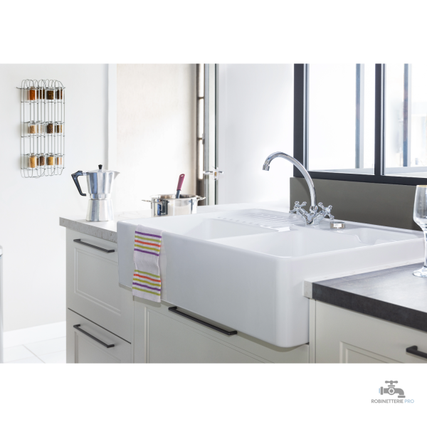 Robinet de cuisine pour un nettoyage simplifié