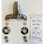 Mitigeur baignoire NF TILT pour une baignoire moderne