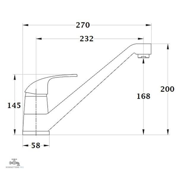 Robinet FANGO, accessoire indispensable pour l'évier