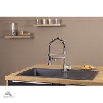 Évier OASIS avec douchette rétractable