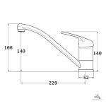 Robinet de cuisine TILT pratique