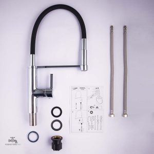 Robinet de cuisine SOBRAL, design fonctionnel