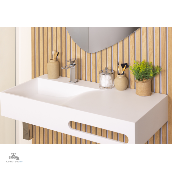 Mitigeur ARTE pour lavabo avec finitions soignées