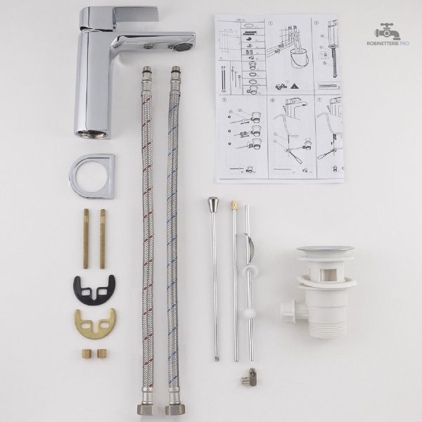 Robinetterie ARTE pour lavabo, qualité supérieure