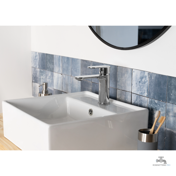Mitigeur lavabo CALAMA, fluide et précis