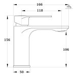 Mitigeur lavabo CALAMA, adapté à tous les styles