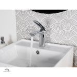 Mitigeur lavabo Capari avec levier ergonomique