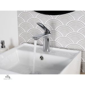 Mitigeur lavabo Capari avec levier ergonomique