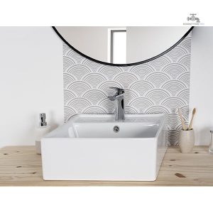 Mitigeur Capari pour salle de bains moderne