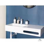 Robinet bicolore ORIAN pour salle de bain