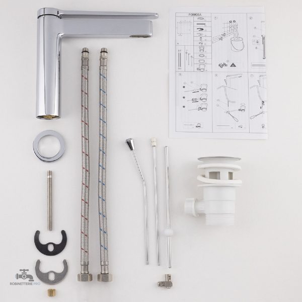 Mitigeur contemporain pour salle de bain