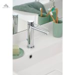 Mitigeur MENDOZA pour un lavabo contemporain