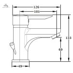 Mitigeur lavabo NF ALTO pour un confort d'utilisation quotidien