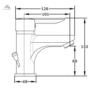 Mitigeur lavabo NF ALTO pour un confort d'utilisation quotidien