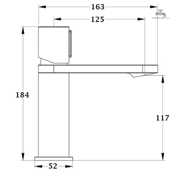 Robinet LEMINA pour un style contemporain