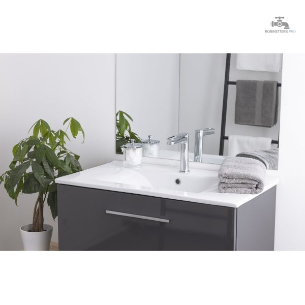 Mitigeur de lavabo PLATA, style contemporain et fonctionnel